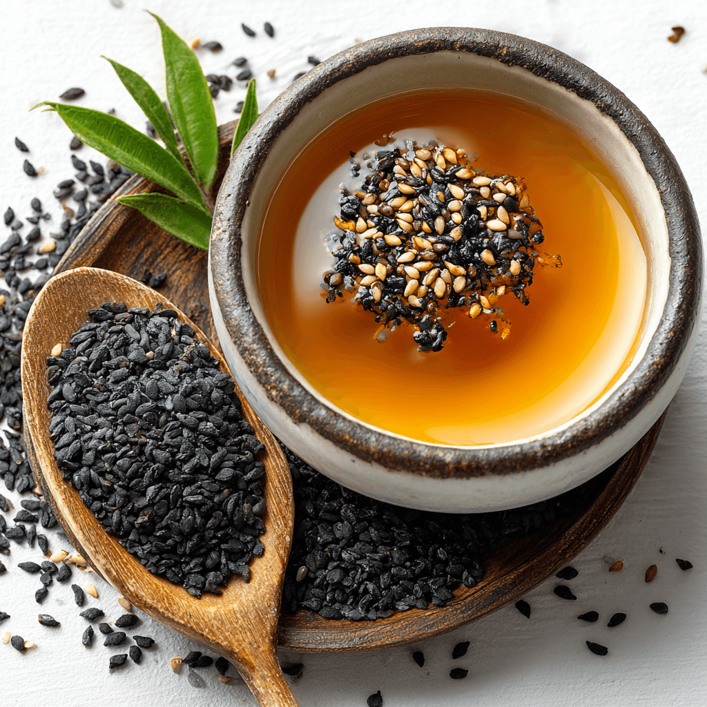 Schwarzes Sesamöl